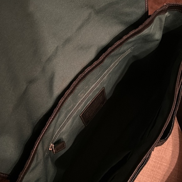 Coach bag laptop bag in very good condition. Would be a great diaper bag too! - Picture 6 of 7